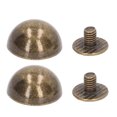 thumbnail image 2 of Rivets en Forme de Champignon, 100 Ensembles Rivets en Cuir Champignon Rivet Champignon Artisanat Supérieur, 2 of 14