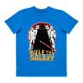 thumbnail image 1 of Playera Para Niño Lucasfilm Star Wars Cuello Redondo Manga Corta Talla 4 Azul Rey, 1 of 1