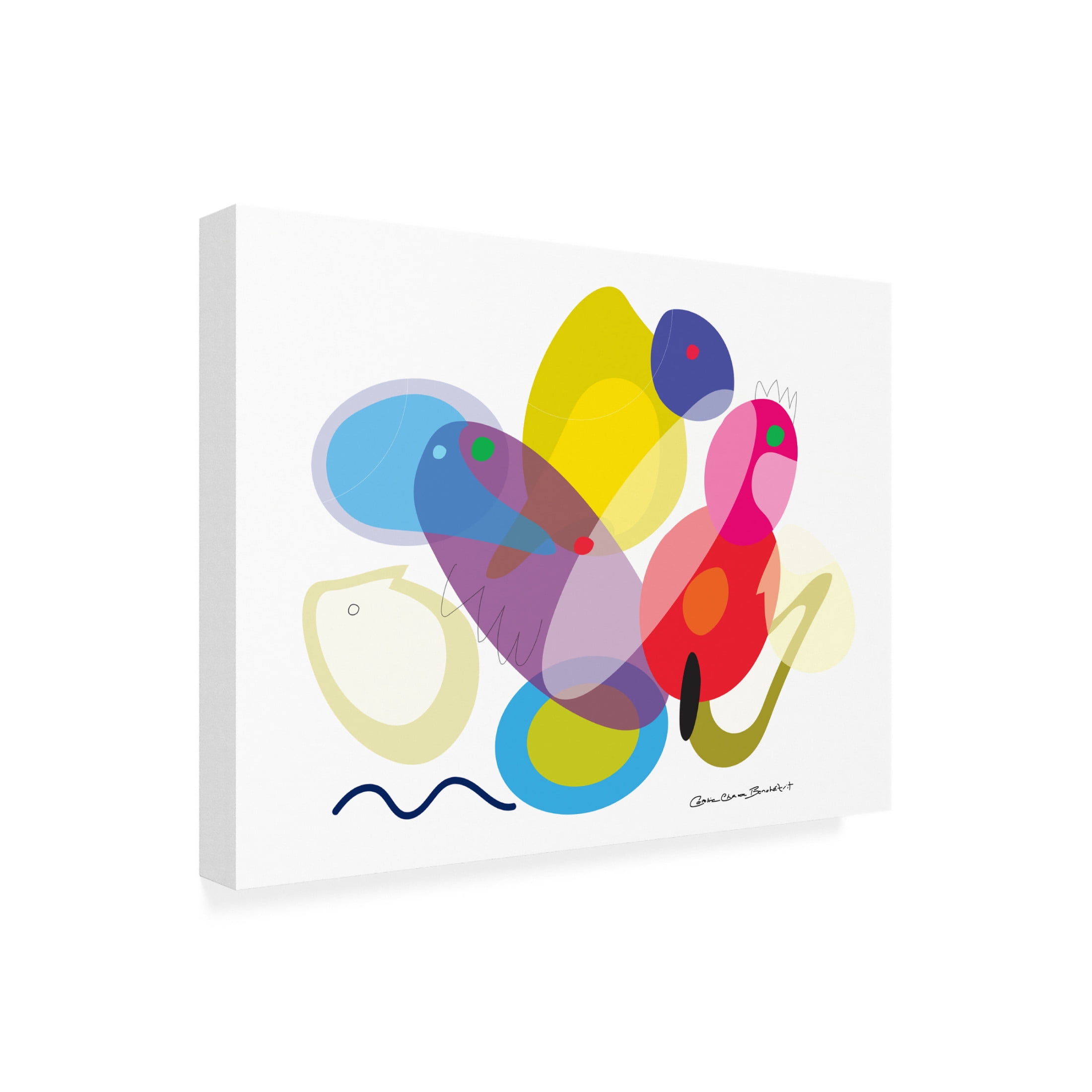 Canvas Wall Art - Caroline Benchétrit 'We Were Different I' Wall Art for Living Room, Bedroom, or Office Décor by Trademark Fine Art - 32 x 24 Inches