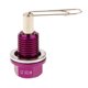 thumbnail image 3 of Tapón de drenaje de aceite de motor magnético anodizado M12X1.25 para morado Púrpura kusrkot Tapón de drenaje de aceite magnético, 3 of 7