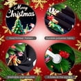 thumbnail image 4 of Festive Christmas Banner Colorful Xmas Backdrop Santa Claus Snowman Holiday Background for Christmas Party Indoor Decoration Family Gathering, 4 of 9
