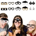 thumbnail image 2 of Big Dot of Happiness Stars Over Paris Glasses - Paper Card Stock Parisian Themed Party Photo Booth Props Kit - 10 Count, 2 of 5