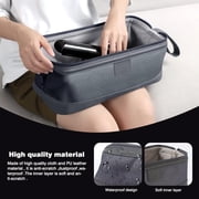 Senya Travel Case Carrying Universal Storage Bag for Dyson Supersonic Hair Dryer HD01 HD03, Cosmetic Organizer Case (Dark Grey)