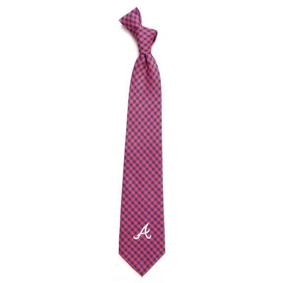 Atlanta Braves Gingham Tie