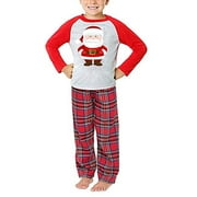 Family Matching Adult Women Kids Christmas Pyjamas Nightwear Pajamas Sets
