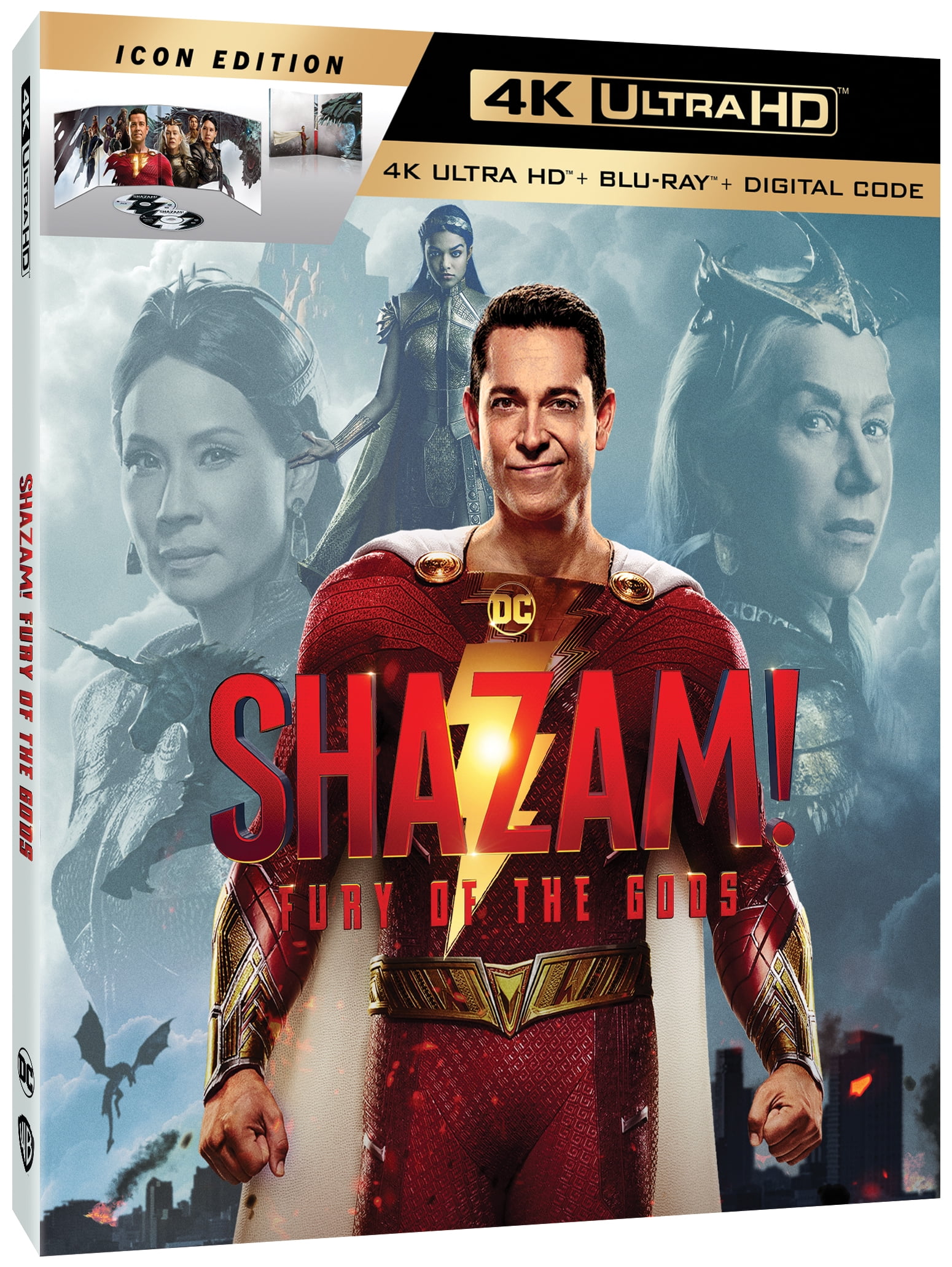 SHAZAM 2 FURY OF THE GODS Shazam Meets Wonder Woman (4K ULTRA HD