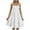 White, variant on Women's Casual Dresses UK Elegant Party Summer Solid Color Cute Adjustable Lace Up Side Pleated Hem Double-layer Camisole Dress Plus Size Ladies Wedding Guest Formal Cocktail Dresses