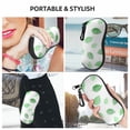 thumbnail image 2 of ZICANCN Sunglasses Soft Case, Leaves Print Neoprene Zipper Eyeglass Case for Men Women, 2 of 9