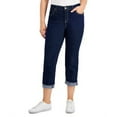 thumbnail image 3 of MSRP $40 Style & Co Womens Curvy Cuffed Capri Jeans Blue Size 18, 3 of 5