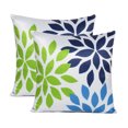 thumbnail image 1 of Oussum Housses de Coussin Décoratives pour la Maison en Coton à Impression Numérique avec Fermeture Éclair Taies d'Oreiller Décoratives Feuille Ensemble de 2, 1 of 5