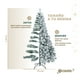 thumbnail image 2 of Arbol de Navidad Pino Navideño Frondoso Esquimal Nevado, 1.20m 380 Ramas, 2 of 6
