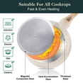 thumbnail image 4 of 11-Piece Premium Cookware Set | Elegant Stone-White with Wooden Handles, 4 of 8