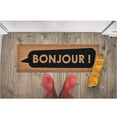 thumbnail image 5 of Bonjour 30x10 Long Sheltered Front Door Mat Coco Natural, 5 of 8