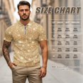 thumbnail image 6 of HUIACONG Gold Glitter Couples Matching Shirts Sleeveless Golf Tops for Women Golf Shirt for Men Short Sleeve Active Tops Lightweight Moisture Wicking Breathable Outdoor Wear Man S, 6 of 6