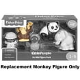 thumbnail image 5 of Replacement Part for Fisher-Price Little People Go Wild Safari Guide Figure Pack - GNM37 ~ Replacement Brown Monkey Toy, 5 of 5