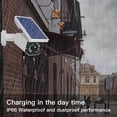 thumbnail image 1 of Cámara de seguridad solar impermeable al aire libre IP66 con energía solar con sensor de movimiento Luz solar LED para garaje de jardín Adepaton GX-464, 1 of 6