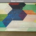thumbnail image 6 of Ambesonne Vintage Place Mats Set of 4, Rhombus Pattern Grunge, Standard Size, Multicolor, 6 of 6