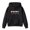 Black, variant on KHONTS Girls Hooded Sweatshirt Long Sleeve Heart Printed Tops Soft Comfortable Fall Casual Fashion Pullover Hoodie for Kids,Sizes 3-14 Years