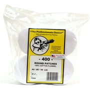 The Professionals Choice Round Flannel Cleaning Patches 44/45/50 Cal. 400 pack