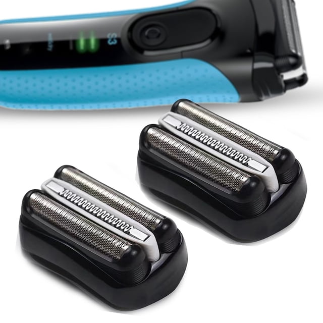 Cabezales de repuesto para afeitadora Braun S3 Series 3 32B, paquete de 2 unidades, para 3040