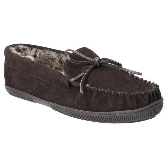 Hush Puppies Pantoufle en Cuir à Enfiler pour Hommes Ace