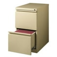 thumbnail image 4 of Hirsh 23-in Deep Mobile Pedestal File 2-Drawer File/File. Full Width Pull. Beige, 4 of 6