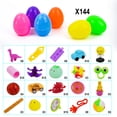 thumbnail image 5 of JOYIN 144 Pcs Prefilled Easter Eggs with Assorted Toys for Kids,Easter Egg Fillers,Stuffed Easter Eggs Easter Egg Hunt Easter Party Supplies,Toys for Classroom, 5 of 7