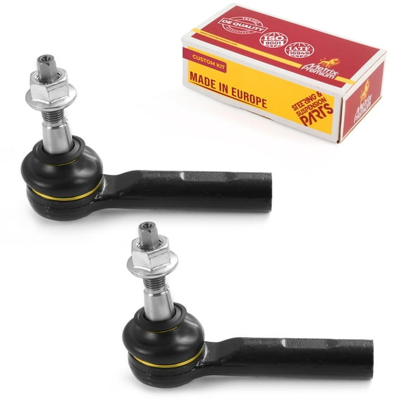 Metrix Premium Chassis Parts - 2 PC Front Outer Tie Rod End Kit Fits 11-18 Dodge Challenger, 15-19 Charger, 11-14 Charger RWD, 11-14 Chrysler 300 RWD, Replacement ES800986, Made in Europe