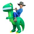 thumbnail image 1 of Diconna Costume Gonflable Dinosaure Halloween, Polyester Imperméable Fantaisie, 1 of 6