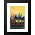 thumbnail image 2 of John Buczak 17x24 Black Modern Framed Museum Art Print Titled - 44th Annual Exhibition by Artists of Chicago and Vicinity (1939), 2 of 5