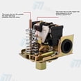 iMeshbean 40-60 PSI Well Water Pump Pressure Control Switch Adjustable ...