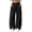 Black, variant on Wide Leg Fleece Sweatpants for Women Baggy Pleated Elastic Waist Workout Pants Flowy Palazzo Slacks Floor Length Sweat Pants Trendy Juniors Athletic Fitness Lounging Trousers Fall Winter Outfits