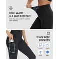 thumbnail image 2 of ZENFLEX 3 Packs Leggings with Pockets for Women, Soft High Waisted Tummy Control Workout Yoga Pants(18inch), 2 of 5