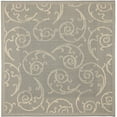 thumbnail image 2 of Safavieh Courtyard Daniel Oriental Indoor/Outdoor Area Rug, Gray/Natural, 7'10" x 7'10" Square, 2 of 9