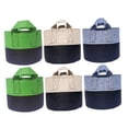thumbnail image 5 of WASHWEPE 6Pcs Breathable Felt Planting Container Bags Rectangular Shape for Home Use and Balcony 7.9x7.9x7.9in, 5 of 8