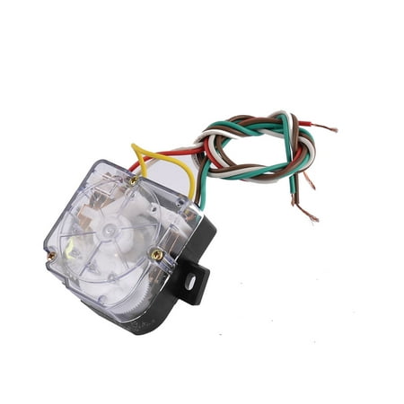 Replacement 4 Wires 180 Degree Rotary Shaft Timer  250V 3A for Washing