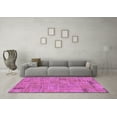 thumbnail image 3 of Ahgly Company Indoor Rectangle Patchwork Purple Transitional Area Rugs, 3' x 5', 3 of 4