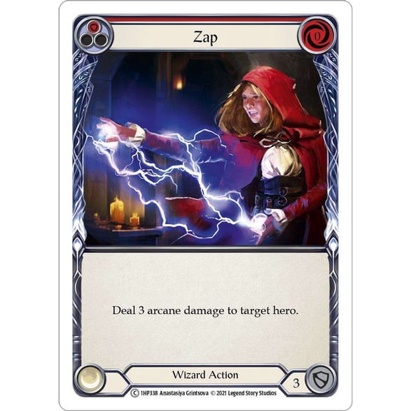 Flesh and Blood History Pack 1 Common Zap #1HP338 [Red]