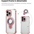 thumbnail image 2 of Case for iPhone 11 with Magnetic Ring Stand - Four Corners Shockproof [Military Grade Drop Protection], Luxury Slim Kickstand Case for iPhone 11 - Pink, 2 of 8