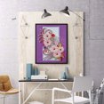 thumbnail image 3 of Cuadros Decorativos flor 5D bricolaje forma especial parcial taladro diamante pintura Likrtyny  embutido en tela, 3 of 9