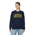 thumbnail image 7 of Austin Texas TX Sweatshirt Gifts Crew Neck Shirt Long Sleeve Unisex, 7 of 7