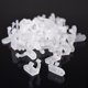 thumbnail image 1 of DELight 100pcs 1/2" 13mm Clear PVC LED Rope Light Holder Wall Mounting Clips Accessories Acc Standard Size, 1 of 3