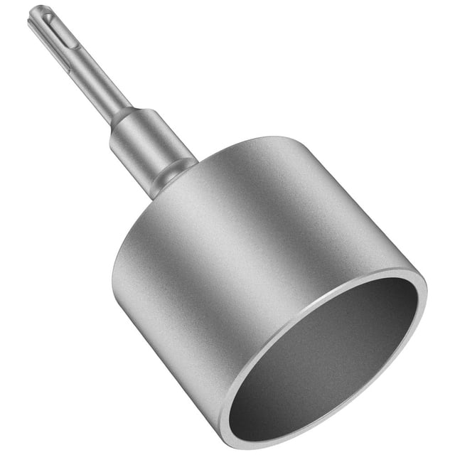 Ground Rod Driver 30/45/65mm Heavy Duty SDS-Plus T Post Ground Rod Driver Tool Forged Steel Drill Bit Driver Durable Hammer Drill Rod Converter for Hammer Drill