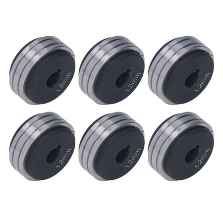 

Fyydes Welders Equipment Parts Wire Feeder Wheel Roller 10Pcs Wire Feed Drive Rollers Bearing Steel Nylon MIG Welders Equipment Parts For 200A 350A 500A 1.2‑1.2mm
