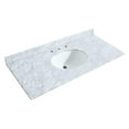 thumbnail image 3 of Wyndham Collection Sheffield 48" Wood Single Bathroom Vanity in White/Dark Gray, 3 of 3