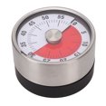 thumbnail image 3 of Mechanical Timer, Visual Timer Clear Scale Multifunctional Retro Round Alarm Clock Look  For Kitchen, 3 of 8