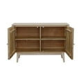 thumbnail image 4 of Ixora 2-door Wood Accent Cabinet White Washed and Black, 4 of 13
