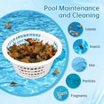 thumbnail image 3 of MesaSe Skimmer Basket for In Ground & Above Ground Swimming Pool  Pool Filter Basket Replacement Parts Compatible with Swimline Hydrotools 8928 O-lympic ACM88  2 Pack, 3 of 6