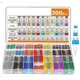 thumbnail image 1 of 300 Piece Automotive Fuse Assortment Kit, 160 Micro Automotive Fuses + 90 Standard Automotive Fuses + 50 Micro Fuses + Fuse Puller, 1 of 1
