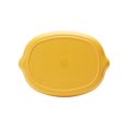 thumbnail image 3 of Hometrends Lemon Bamboo Melamine Serve Set L 13.9 x W 10.2 Inch 2pc, 3 of 9